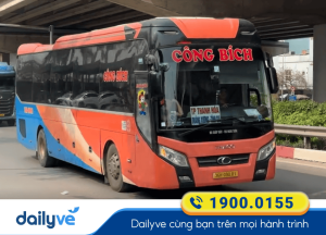 Nhà xe Công Bích tuyến xe Hà Nội đi Thanh Hóa uy tín nhất