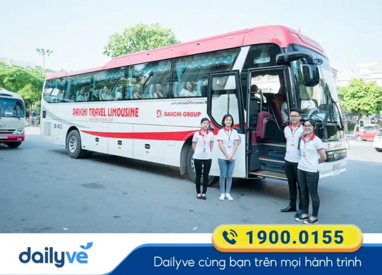 Nhà xe Daiichi Travel tuyến xe Hà Nội đi Hải Phòng chất lượng cao