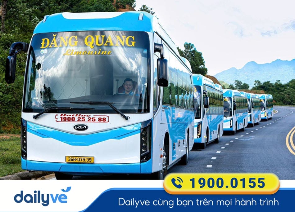 Nhà xe Đăng Quang tuyến xe chất lượng cao