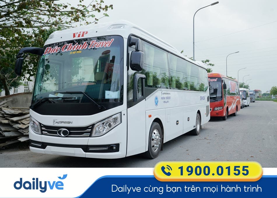 Nhà xe Đức Chính tuyến xe Thái Bình đi Quảng Ninh giá tốt