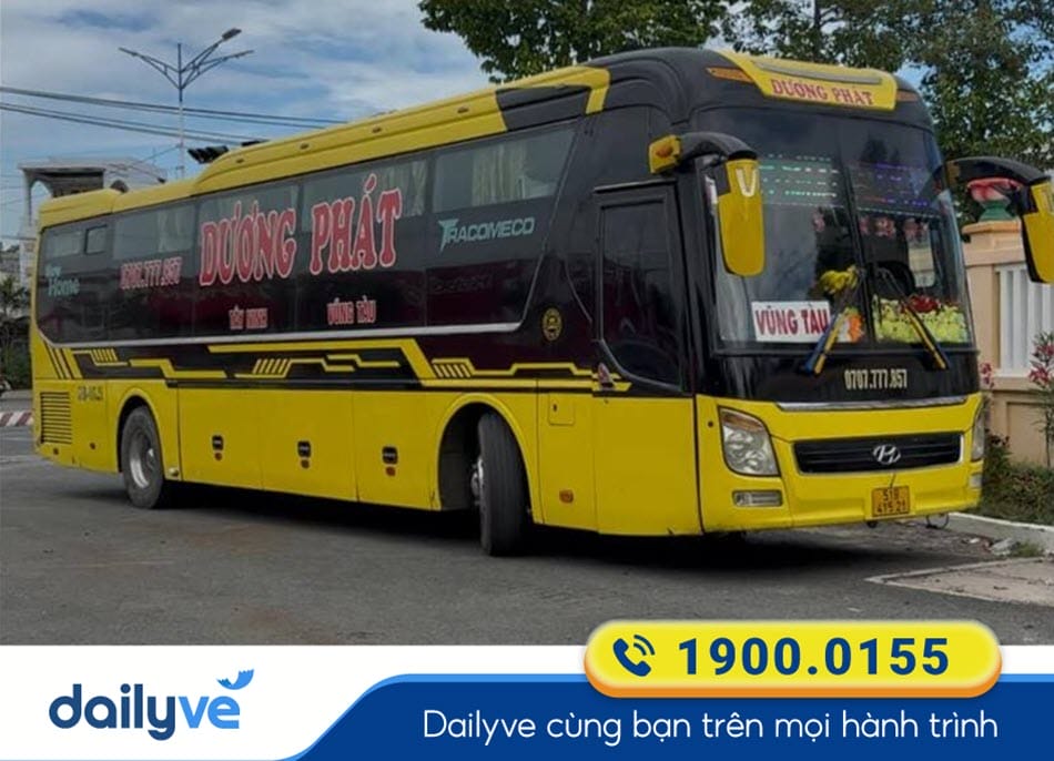 Nhà xe Dương Phát tuyến xe Vũng Tàu đi Tây Ninh giá rẻ