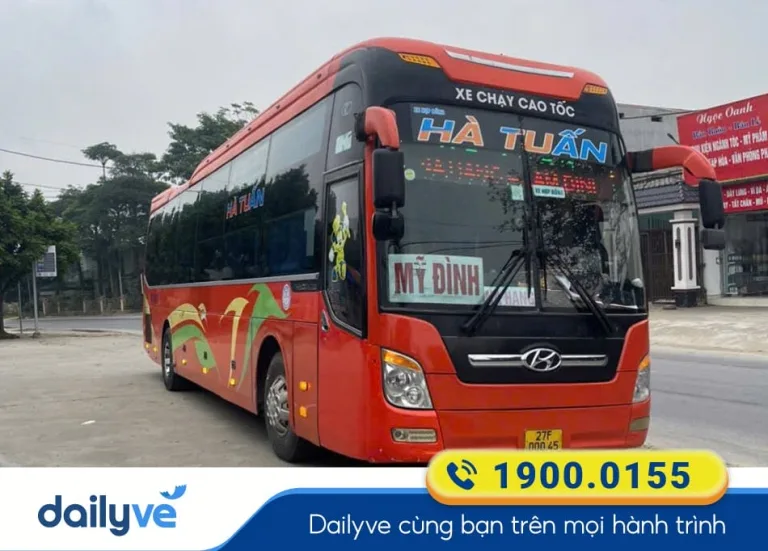 Nhà xe Hà Tuấn tuyến xe Hà Nội đi Tuyên Quang giá rẻ