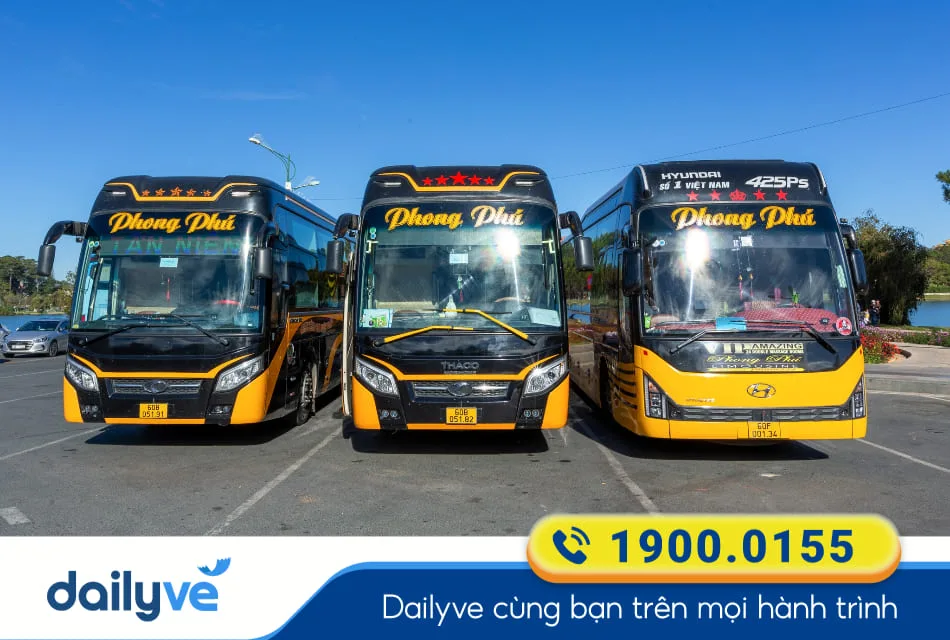 Nhà xe Phong Phú từ Bảo Lâm đi Biên Hòa