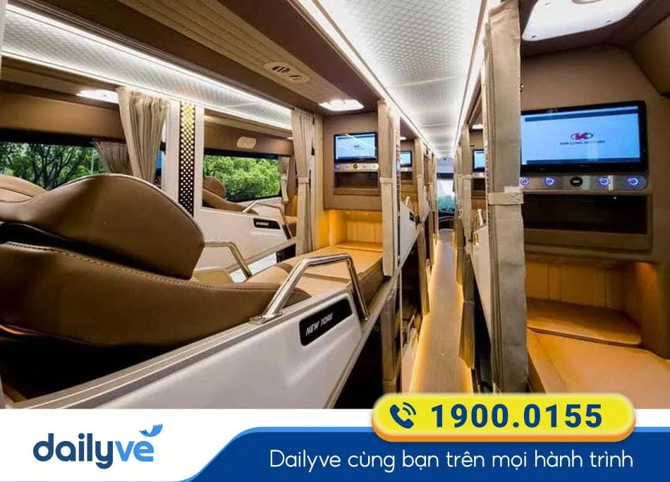 Thiết kế sang trọng xe Limosuine 24 phòng của nhà xe Bình Tuyên