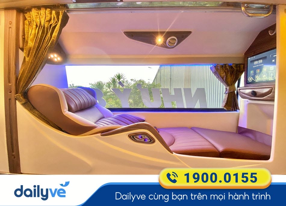 Tiện nghi hiện đại xe Limosuine 32 phòng 