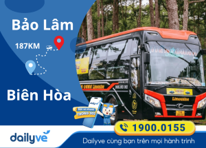 Vé xe từ Bảo Lâm đi Biên Hòa