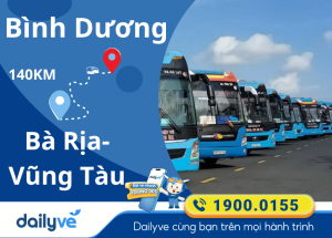 Vé xe từ Bình Dương đi Bà Rịa-Vũng Tàu