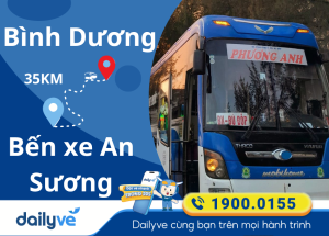 Vé xe từ Bình Dương đi Bến xe An Sương