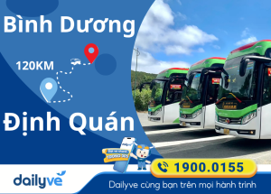 Vé xe từ Bình Dương đi Định Quán