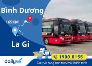 Vé xe từ Bình Dương đi La Gi