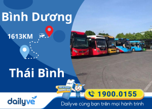 Vé xe từ Bình Dương đi Thái Bình