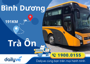 Vé xe từ Bình Dương đi Trà Ôn
