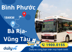 Vé xe từ Bình Phước đi Bà Rịa Vũng Tàu
