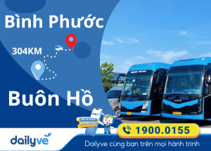 Vé xe từ Bình Phước đi Buôn Hồ