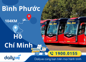 Vé xe từ Bình Phước đi Hồ Chí Minh