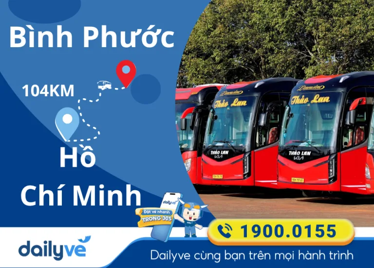 Vé xe từ Bình Phước đi Hồ Chí Minh