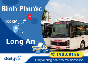 Vé xe từ Bình Phước đi Long An