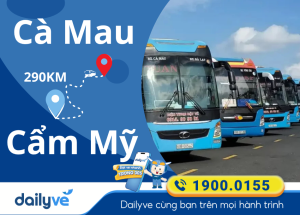 Vé xe từ Cà Mau đi Cẩm Mỹ