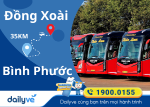 Vé xe từ Đồng Xoài đi Bình Phước
