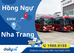 Vé xe từ Hồng Ngự đi Nha Trang