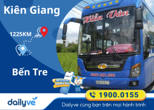 Vé xe từ Kiên Giang đi Bến Tre