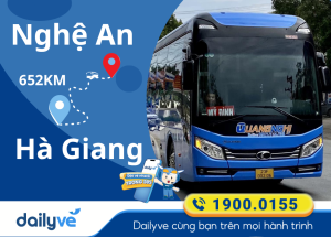Vé xe từ Nghệ An đi Hà Giang