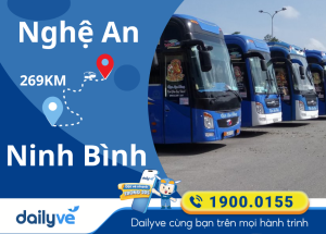 Vé xe từ Nghệ An đi Ninh