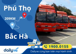 Vé xe từ Phú Thọ đi Bắc Hà