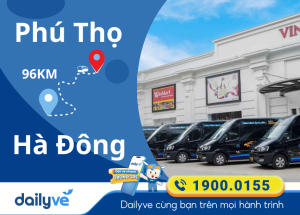 Vé xe từ Phú Thọ đi Hà Đông