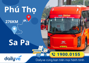 Vé xe từ Phú Thọ đi Sa Pa