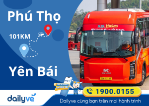Vé xe từ Phú Thọ đi Yên Bái