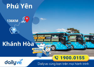 Vé xe từ Phú Yên đi Khánh Hòa