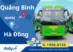 Vé xe từ Quảng Bình đi Hà Đông