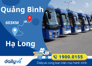 Vé xe từ Quảng Bình đi Hạ Long