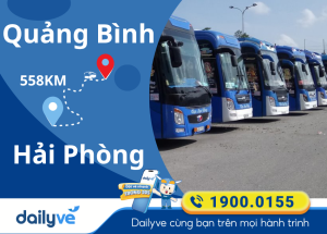 Vé xe từ Quảng Bình đi Hải Phòng