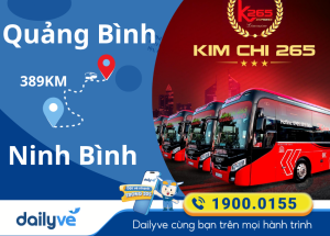 Vé xe từ Quảng Bình đi Ninh Bình
