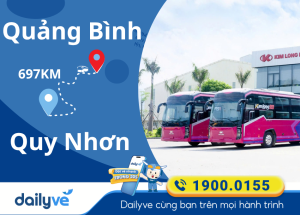 Vé xe từ Quảng Bình đi Quy Nhơn