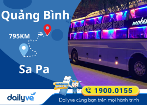 Vé xe từ Quảng Bình đi Sa Pa