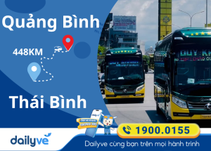 Vé xe từ Quảng Bình đi Thái Bình