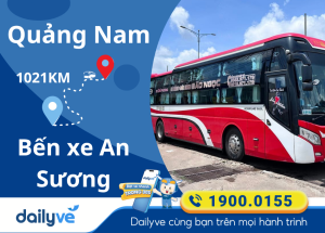 Vé xe từ Quảng Nam đi Bến xe An Sương