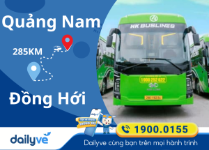 Vé xe từ Quảng Nam đi Đồng Hới