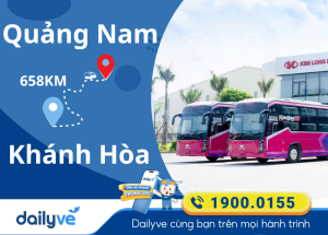 Vé xe từ Quảng Nam đi Khánh Hòa