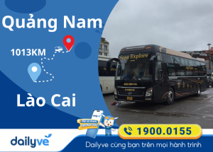 Vé xe từ Quảng Nam đi Lào Cai