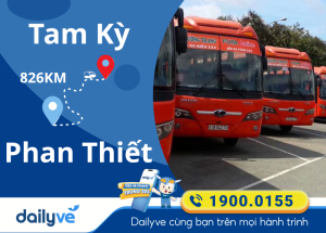 Vé xe từ Tam Kỳ đi Phan Thiết