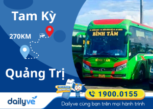 Vé xe từ Tam Kỳ đi Quảng Trị