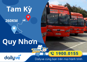 Vé xe từ Tam Kỳ đi Quy Nhơn