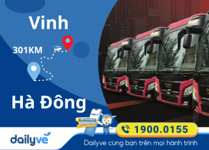 Vé xe từ Vinh đi Hà Đông