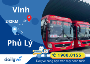 Vé xe từ Vinh đi Phủ Lý