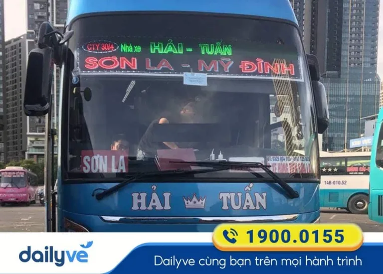 Nhà xe Hải Tuấn tuyến xe Hà Nội đi Sơn La uy tín nhất