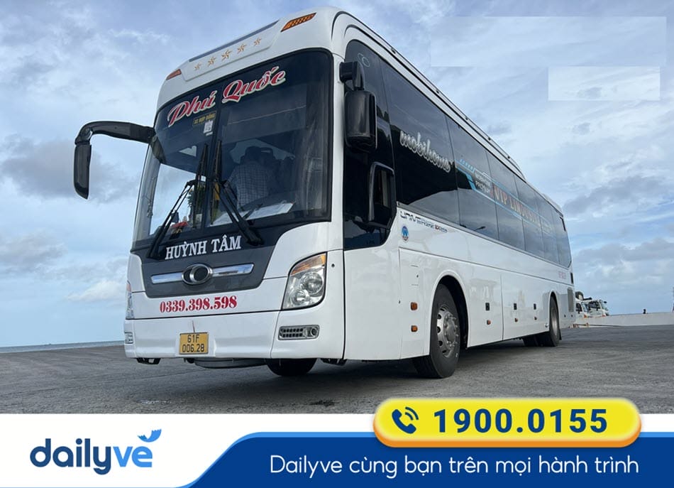 Nhà xe Huỳnh Tâm dịch vụ chu đáo nhất